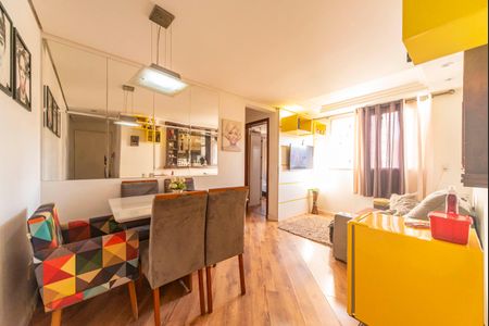 Sala de apartamento para alugar com 2 quartos, 47m² em Parque Sao Vicente, Santo André