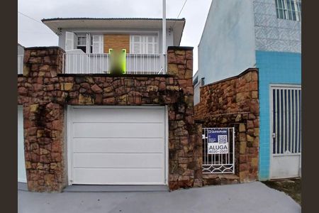 Casa para alugar com 110m², 3 quartos e 1 vagaFachada / Placa 