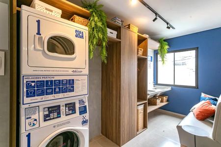 Apartamento para alugar com 37m², 2 quartos e sem vagaLavanderia
