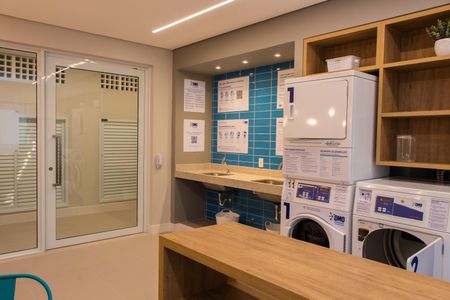 Apartamento à venda com 44m², 1 quarto e 1 vaga Apartamento à venda com 44m², 1 quarto e 1 vagaÁREA COMUM - LAVANDERIA