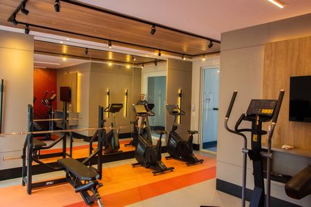 Apartamento à venda com 44m², 1 quarto e 1 vaga Apartamento à venda com 44m², 1 quarto e 1 vagaÁREA COMUM - ACADEMIA