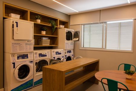 Apartamento à venda com 44m², 1 quarto e 1 vaga Apartamento à venda com 44m², 1 quarto e 1 vagaÁREA COMUM - LAVANDERIA