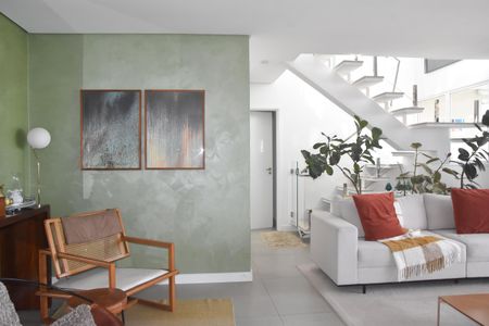 detalhe sala de apartamento à venda com 3 quartos, 229m² em Retiro, Jundiaí