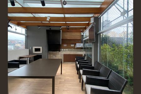 Studio para alugar com 49m², 2 quartos e 1 vaga Studio para alugar com 49m², 2 quartos e 1 vagaÁrea comum - Salão de festas