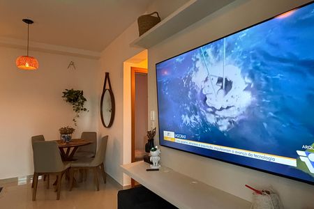 Sala de apartamento para alugar com 2 quartos, 75m² em Embaré, Santos