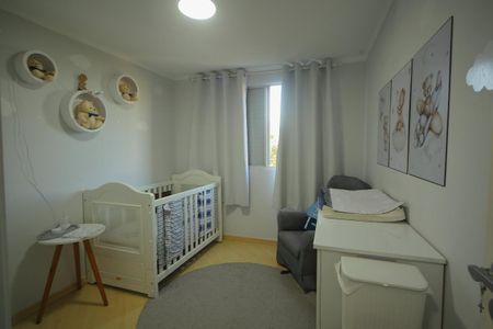 Apartamento à venda com 54m², 2 quartos e 2 vagasQuarto 2 