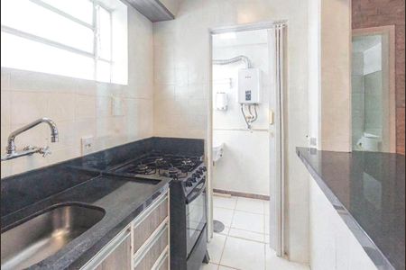 Cozinha de apartamento para alugar com 1 quarto, 40m² em Auxiliadora, Porto Alegre