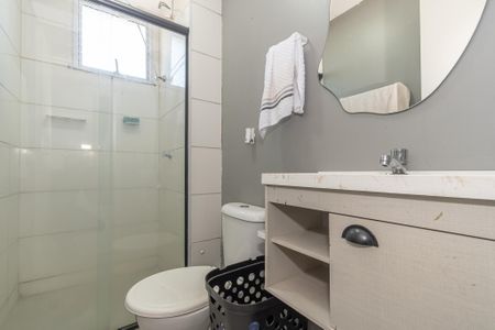 Banheiro Social de apartamento para alugar com 2 quartos, 57m² em Jardim Sao Sebastiao, Hortolândia