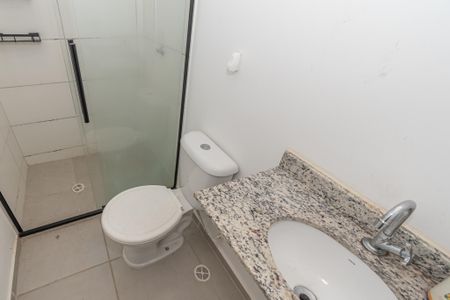 Banheiro da Suíte de apartamento para alugar com 2 quartos, 57m² em Jardim Sao Sebastiao, Hortolândia