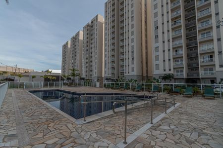 Área comum - Piscina de apartamento para alugar com 2 quartos, 57m² em Jardim Sao Sebastiao, Hortolândia