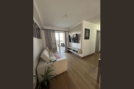 Sala de apartamento à venda com 3 quartos, 75m² em Vila América, Santo André