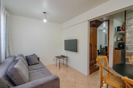 Sala de casa de condomínio à venda com 3 quartos, 72m² em Sarandi, Porto Alegre