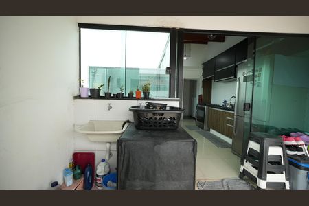 Área de Serviço de apartamento à venda com 2 quartos, 86m² em Vila América, Santo André