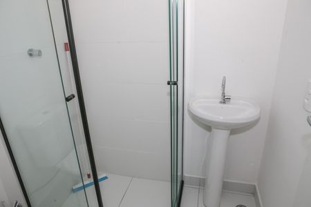 Banheiro de apartamento para alugar com 2 quartos, 34m² em Parque Industrial Tomas Edson, São Paulo