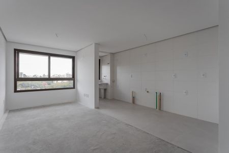 Sala de apartamento à venda com 2 quartos, 64m² em Petrópolis, Porto Alegre