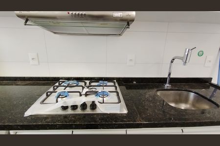 Cozinha  de apartamento para alugar com 1 quarto, 47m² em Jardim Japao, Suzano