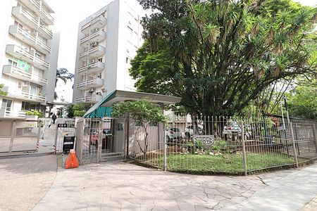 Apartamento para alugar com 40m², 1 quarto e 1 vagaFachada e portaria