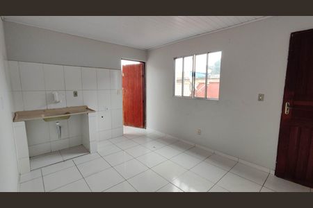Sala / Cozinha de apartamento para alugar com 1 quarto, 45m² em Vila Correa, Ferraz de Vasconcelos