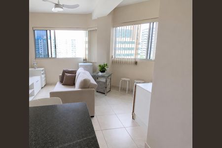 Apartamento para alugar com 40m², 1 quarto e 1 vaga Apartamento para alugar com 40m², 1 quarto e 1 vagaSala