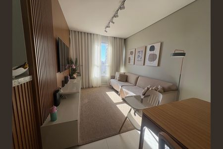 Sala de apartamento à venda com 3 quartos, 100m² em Setor Bueno, Goiânia