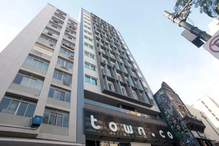Fachada de kitnet/studio à venda com 1 quarto, 20m² em Centro Histórico, Porto Alegre