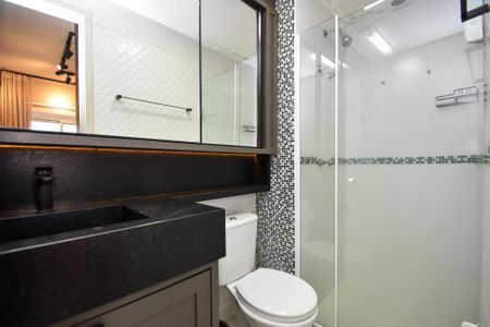 banheiro quarto de apartamento para alugar com 1 quarto, 36m² em Sumarezinho, São Paulo