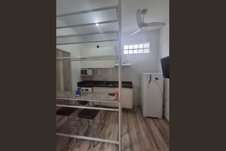 Cozinha americana de kitnet/studio para alugar com 1 quarto, 21m² em Brás, São Paulo