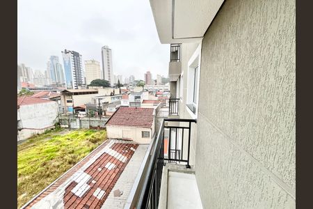 Varanda da Sala de apartamento para alugar com 1 quarto, 28m² em Santana, São Paulo