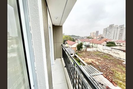 Varanda da Sala de apartamento para alugar com 1 quarto, 28m² em Santana, São Paulo