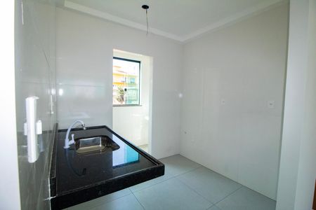 Cozinha de apartamento para alugar com 2 quartos, 62m² em Nova Barroca, Belo Horizonte