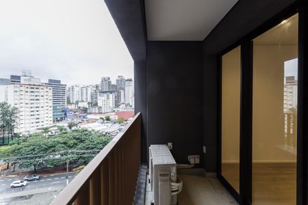Varanda de apartamento para alugar com 1 quarto, 38m² em Itaim Bibi, São Paulo