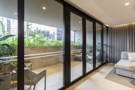 Apartamento para alugar com 38m², 1 quarto e sem vagaÁrea comum - Salão de festas