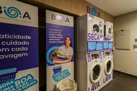 Apartamento para alugar com 38m², 1 quarto e sem vagaLavanderia