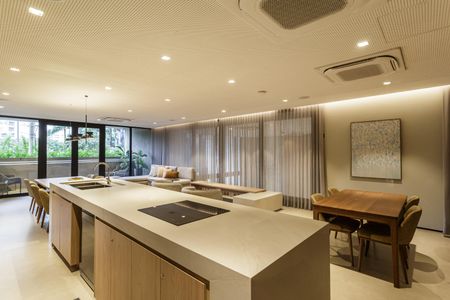 Apartamento para alugar com 38m², 1 quarto e sem vagaÁrea comum - Salão de festas