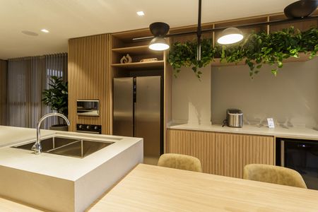 Apartamento para alugar com 38m², 1 quarto e sem vagaÁrea comum - Salão de festas