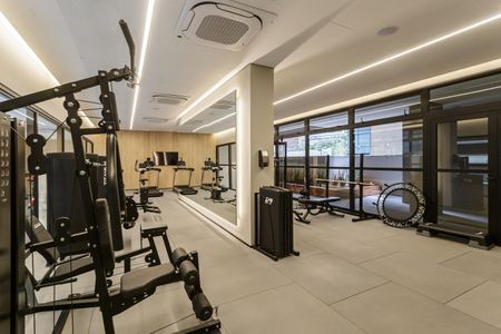 Apartamento para alugar com 38m², 1 quarto e sem vagaÁrea comum - Academia