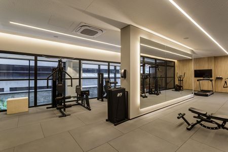 Apartamento para alugar com 38m², 1 quarto e sem vagaÁrea comum - Academia