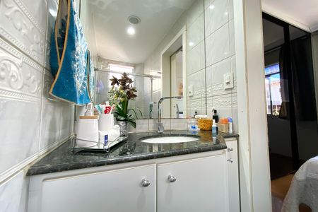 Banheiro da Suíte de apartamento à venda com 3 quartos, 100m² em Palmares, Belo Horizonte