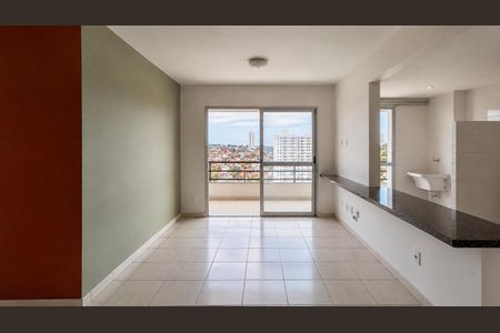 Sala - Cozinha de apartamento para alugar com 3 quartos, 76m² em Jardim Atlantico, Goiânia