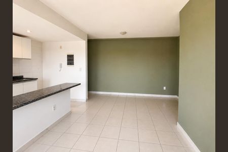 Sala - Cozinha de apartamento para alugar com 3 quartos, 76m² em Jardim Atlantico, Goiânia
