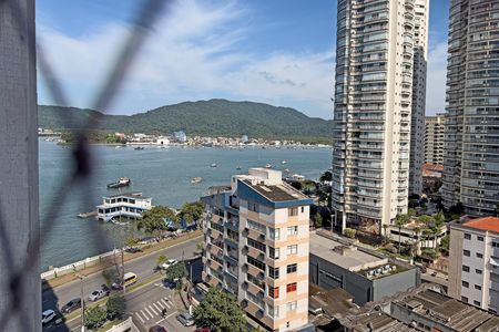 Vista da Sala de apartamento para alugar com 2 quartos, 90m² em Ponta da Praia, Santos