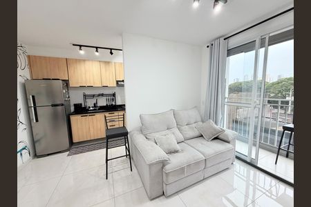 Sala de apartamento para alugar com 2 quartos, 41m² em Santo Amaro, São Paulo