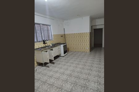 Cozinha de casa para alugar com 1 quarto, 60m² em Cidade Miramar, São Bernardo do Campo