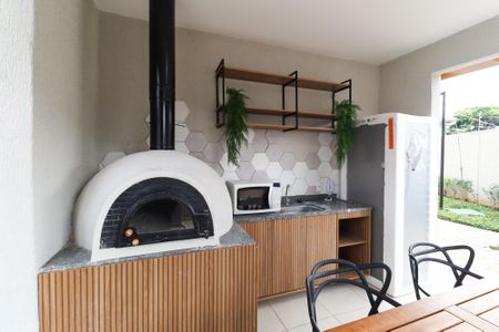 Apartamento para alugar com 37m², 2 quartos e sem vagaForno de pizza