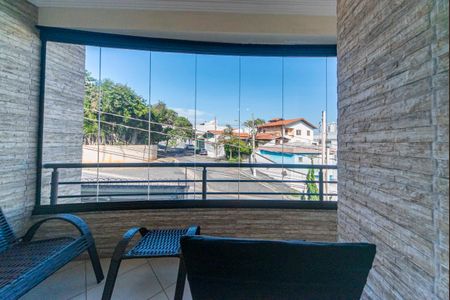 Varanda do Quarto 3 de casa à venda com 3 quartos, 170m² em Vila Marina, Santo André