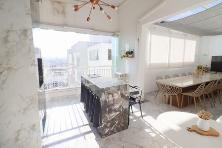 Apartamento à venda com 140m², 3 quartos e 2 vagasVaranda gourmet