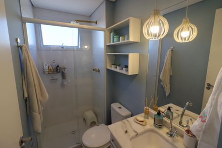 Apartamento à venda com 140m², 3 quartos e 2 vagasBanheiro da Suíte 1
