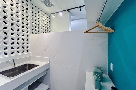 Studio à venda com 31m², 1 quarto e 1 vagaLavanderia