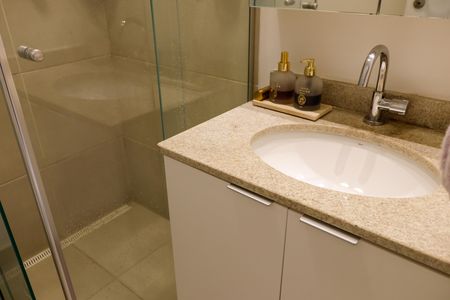 Apartamento à venda com 44m², 1 quarto e 1 vaga Apartamento à venda com 44m², 1 quarto e 1 vagaBanheiro