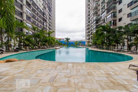 Área comum - Piscina de apartamento para alugar com 1 quarto, 44m² em Continental, Osasco